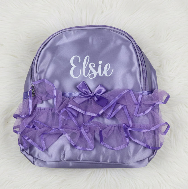 Personalised Ballerina Backpack