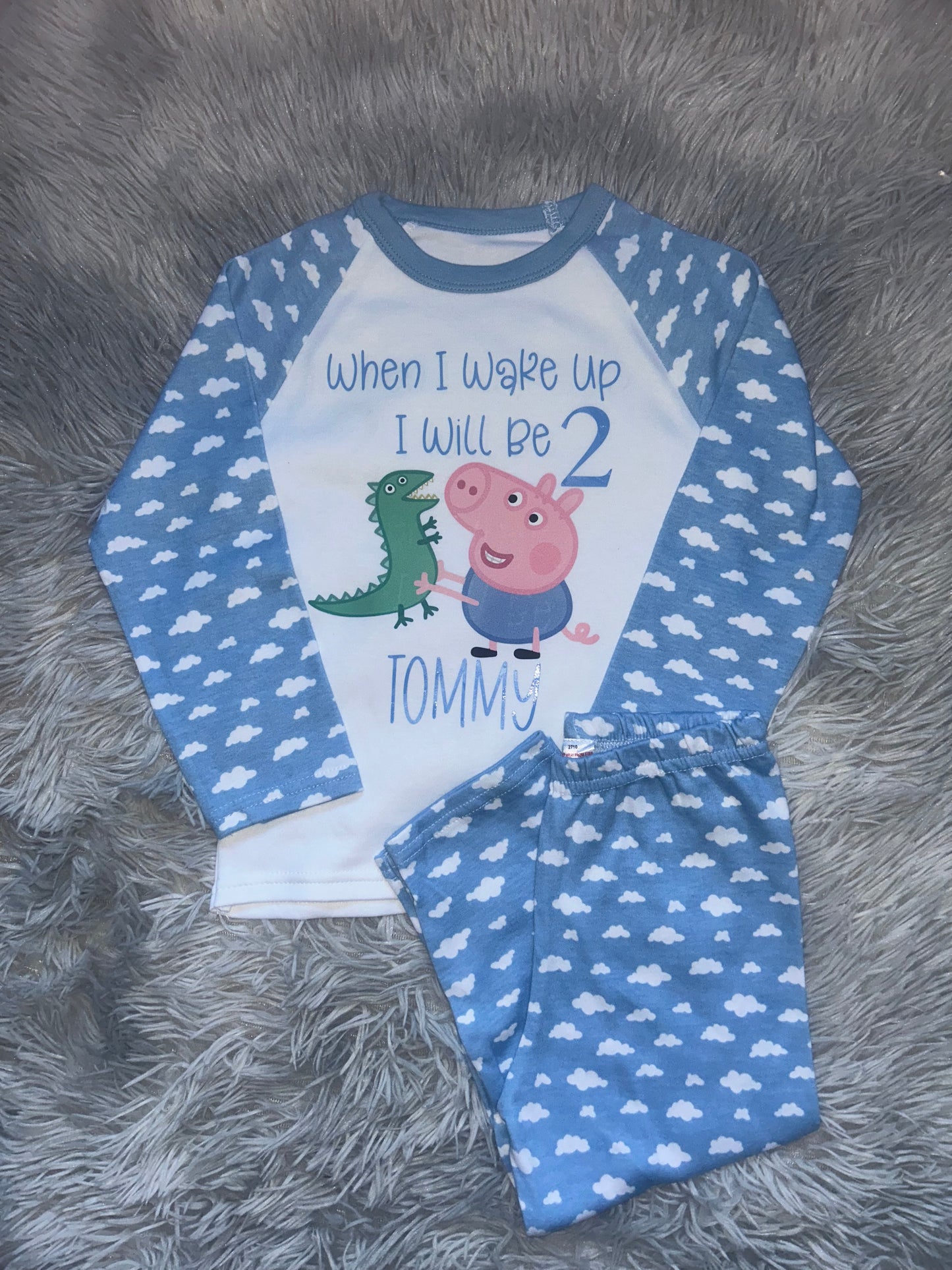 When I Wake Up Pig Pjs
