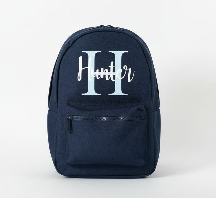 Personalised Mini Initial Backpack