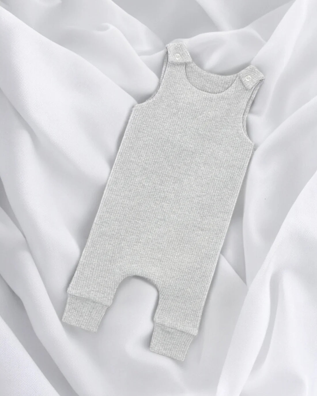 Personalised Ribbed Baby Dungarees