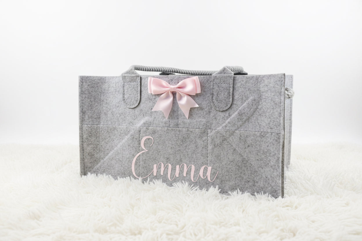 Personalised Nappy Caddy/Organiser