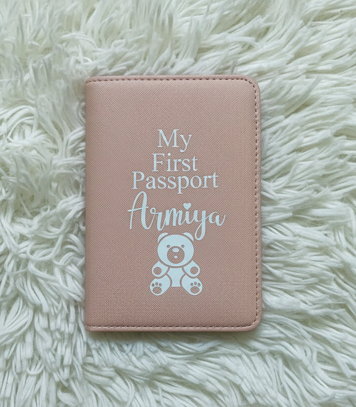 Personalised First Passport Cover
