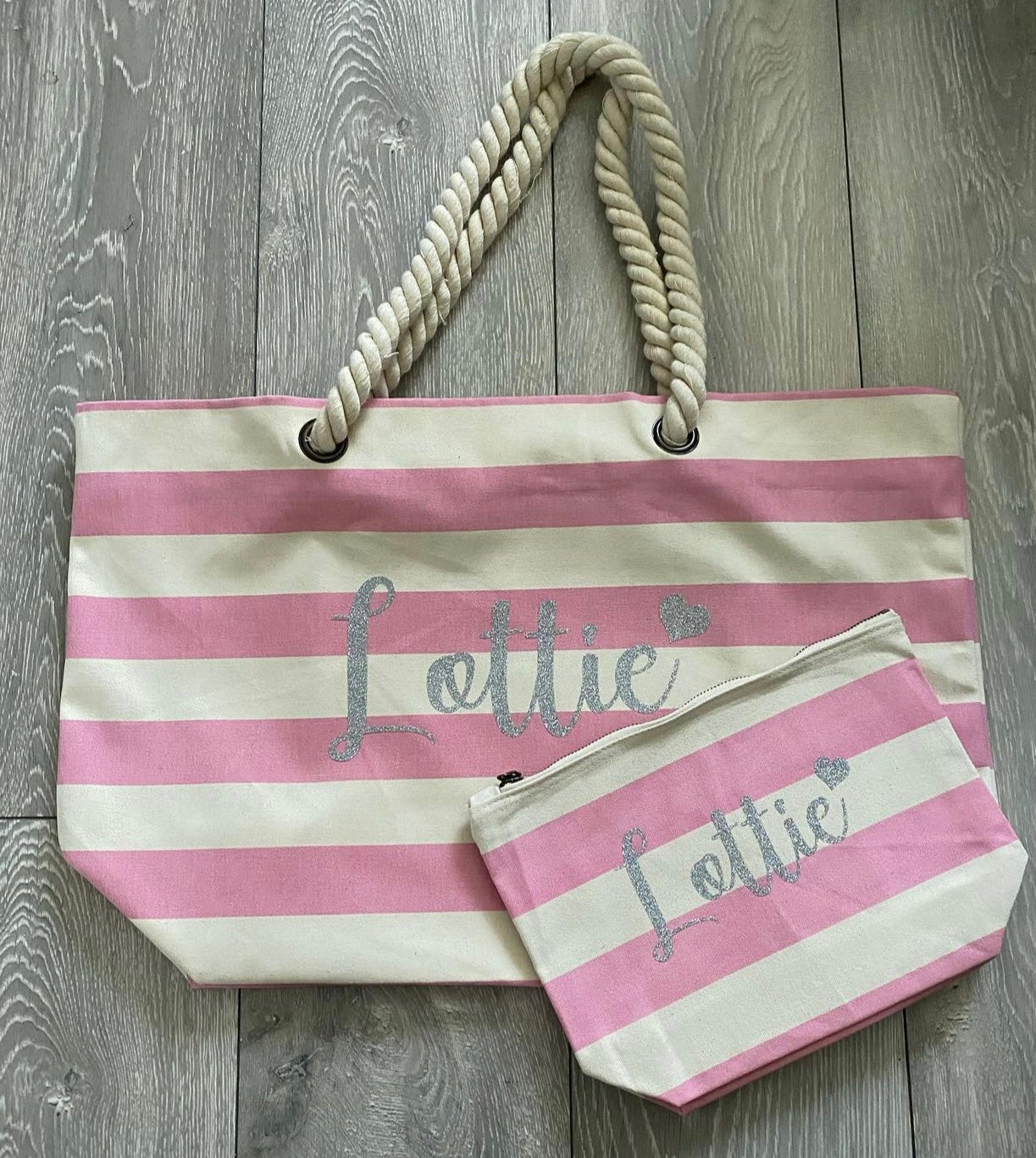 Personalised Beach Bag/Set