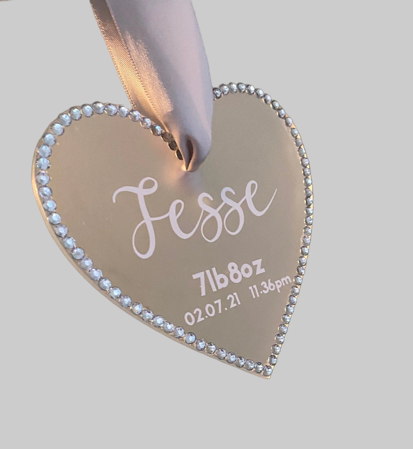 Birth Information Hanging Plaque Keepsake