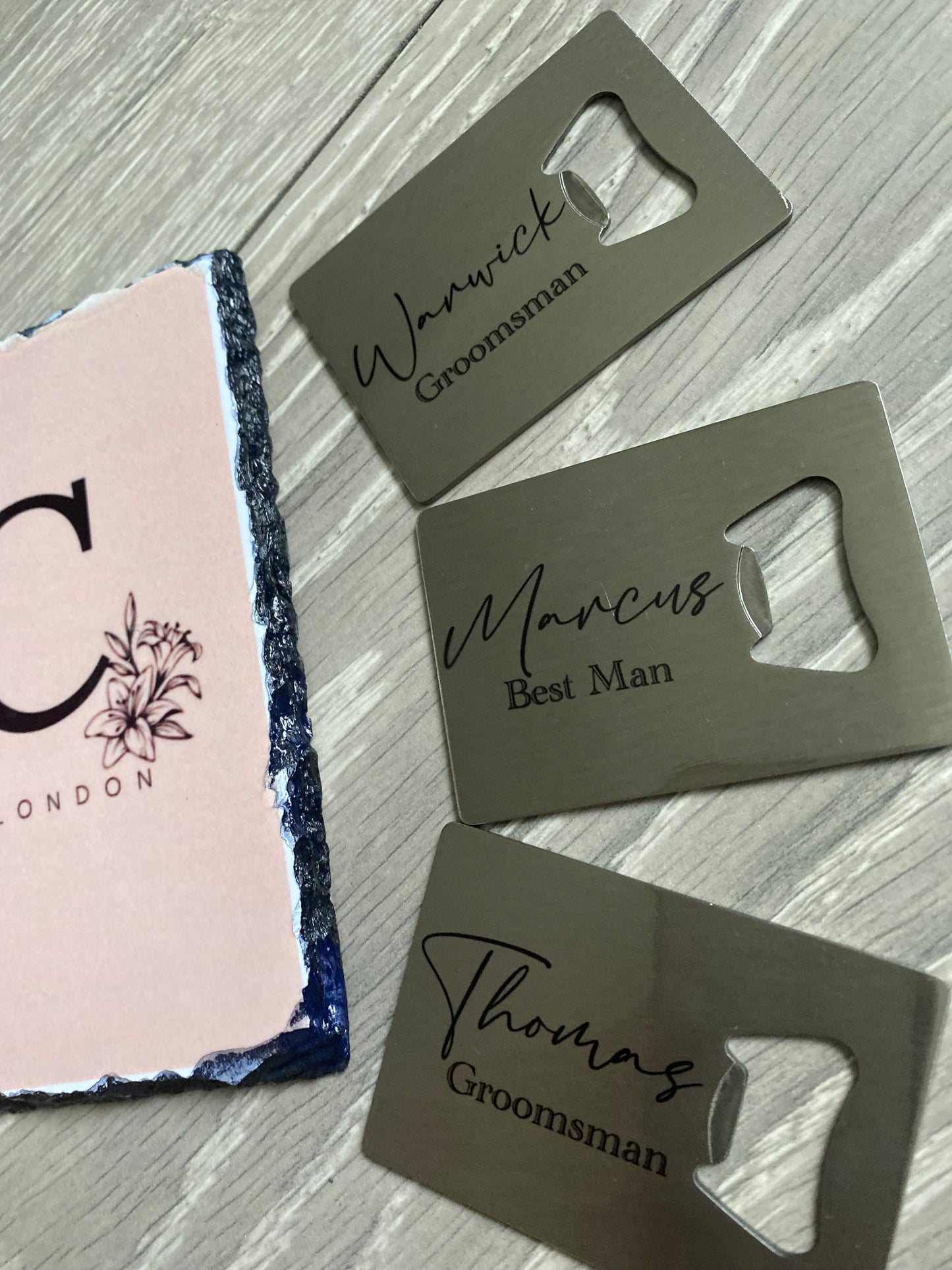 Groom/Groomsmen/Best Man Bottle Opener