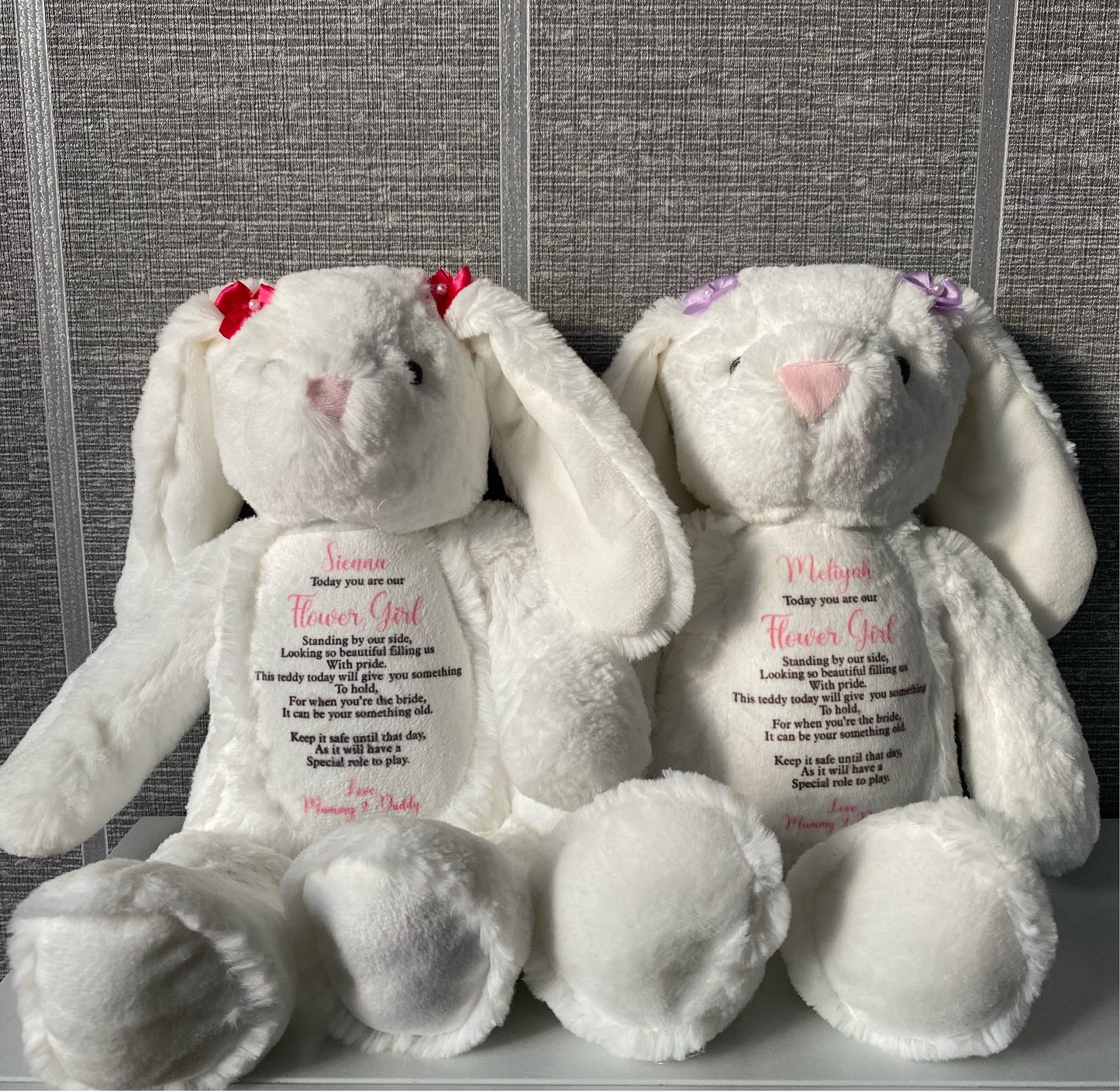 Flower Girl/Bridesmaid Personalised Teddy