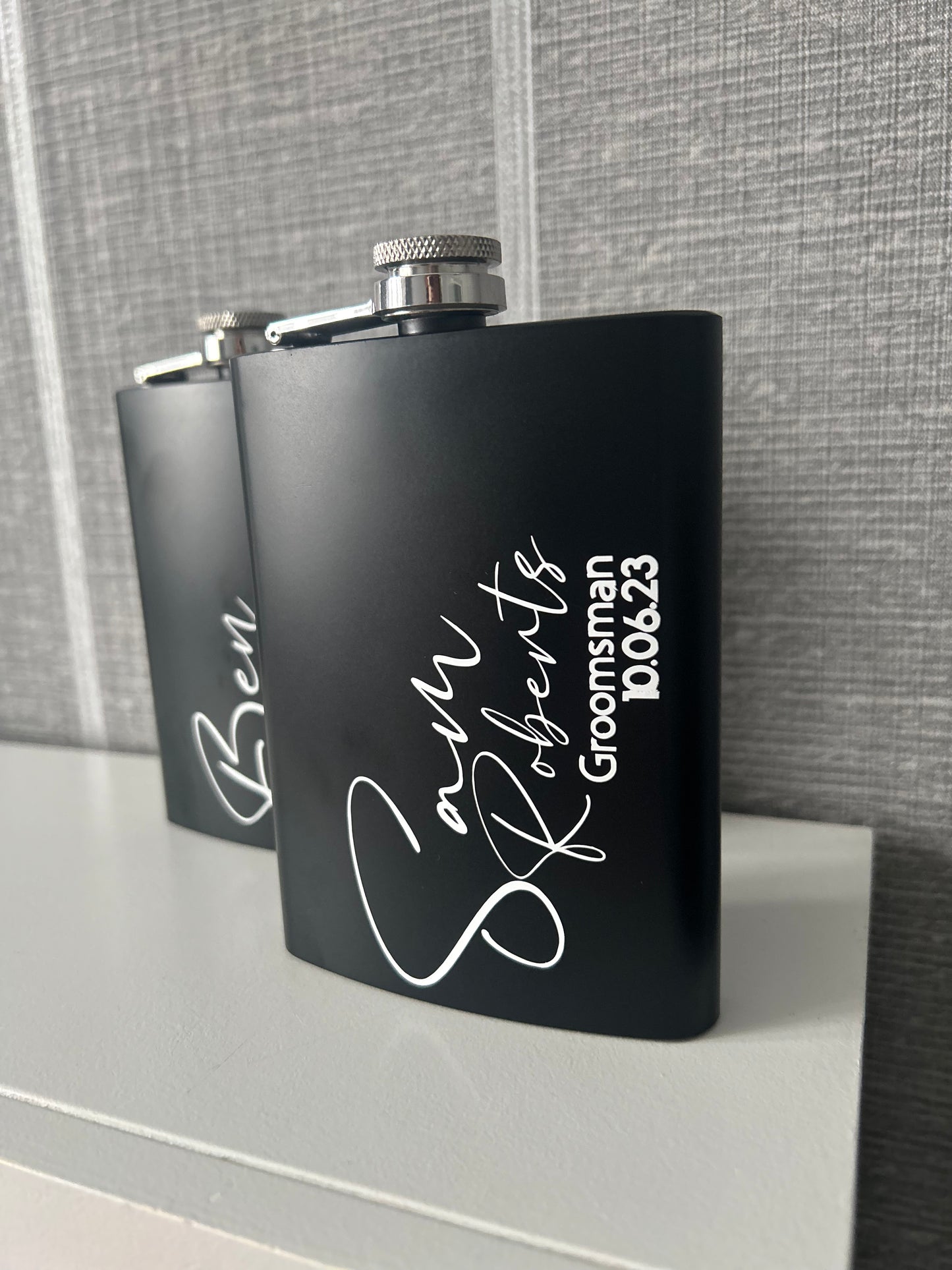 Groom/Groomsman/Best Man Hip Flask