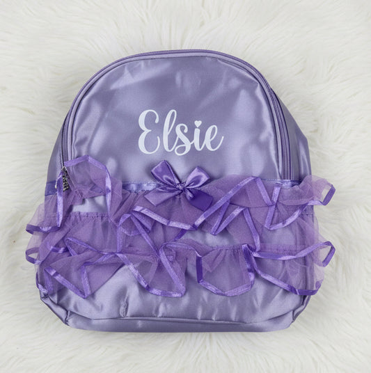 Personalised Ballerina Backpack
