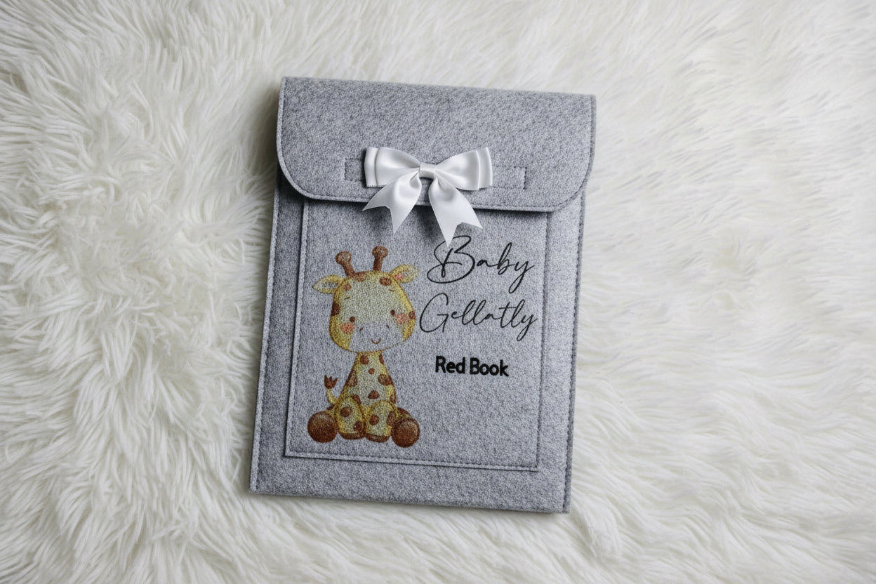 Personalised Red Book Folder
