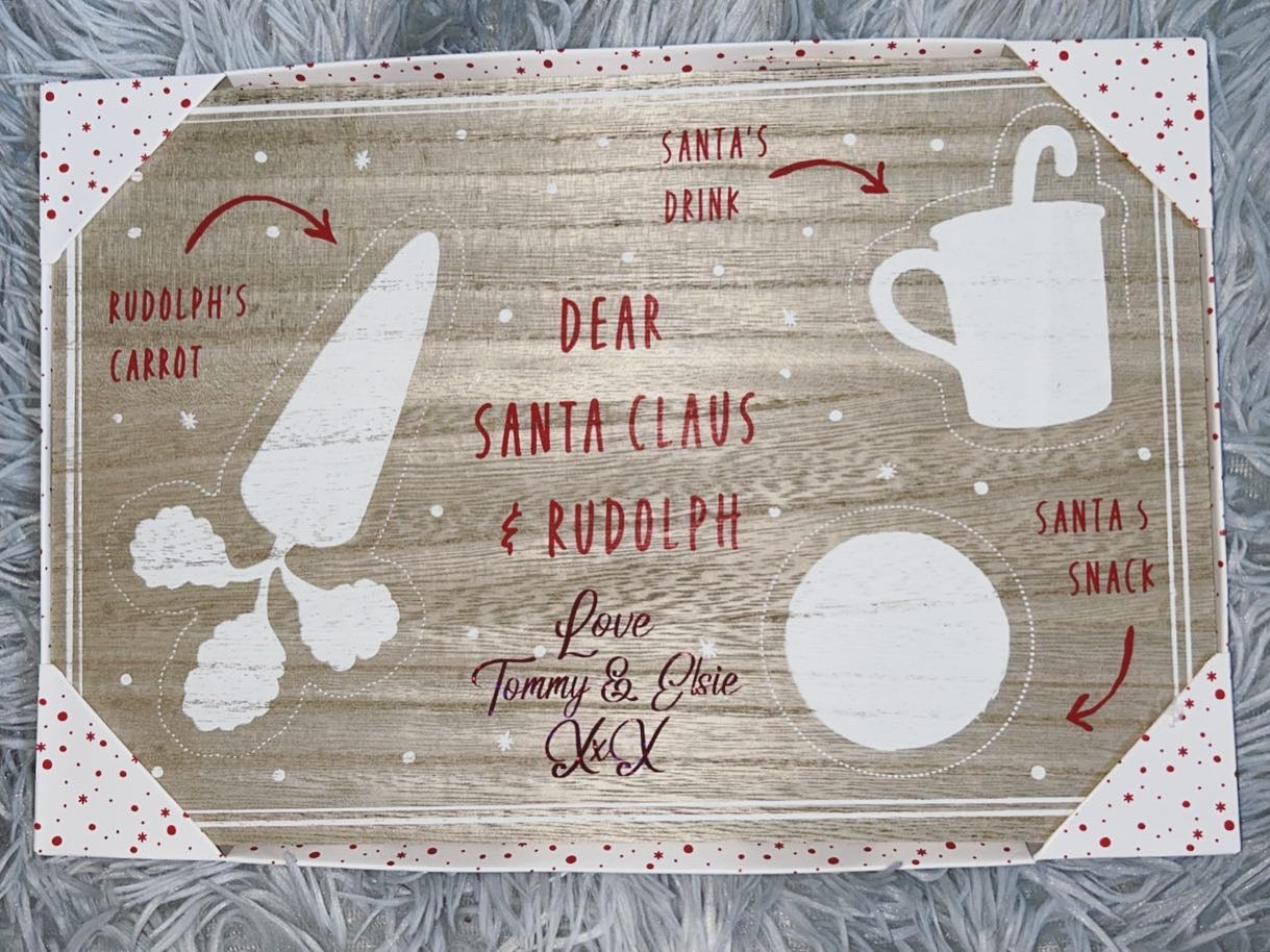 Personalised Christmas Eve Boards