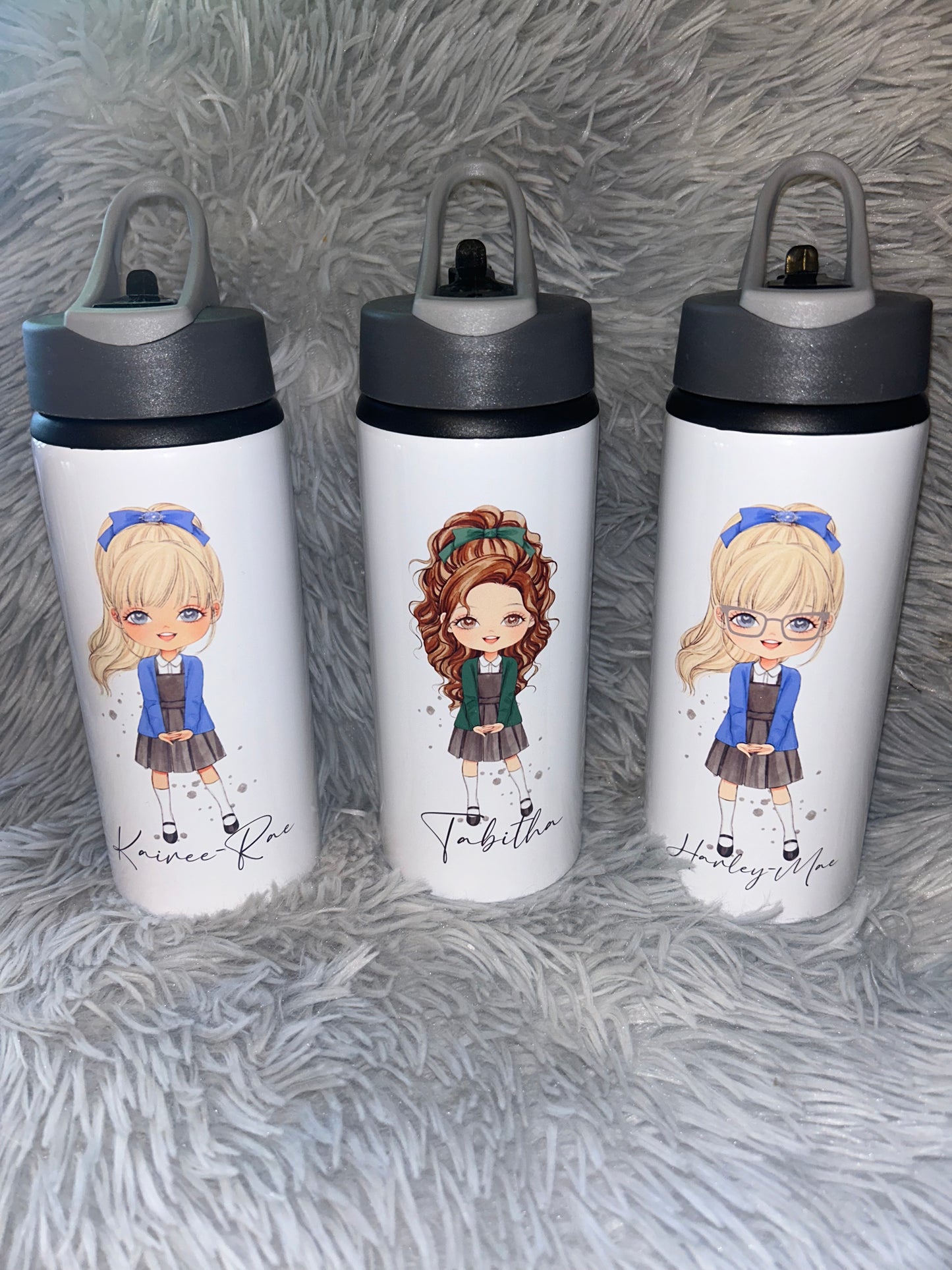 Girls Uniform Water Bottle NEW