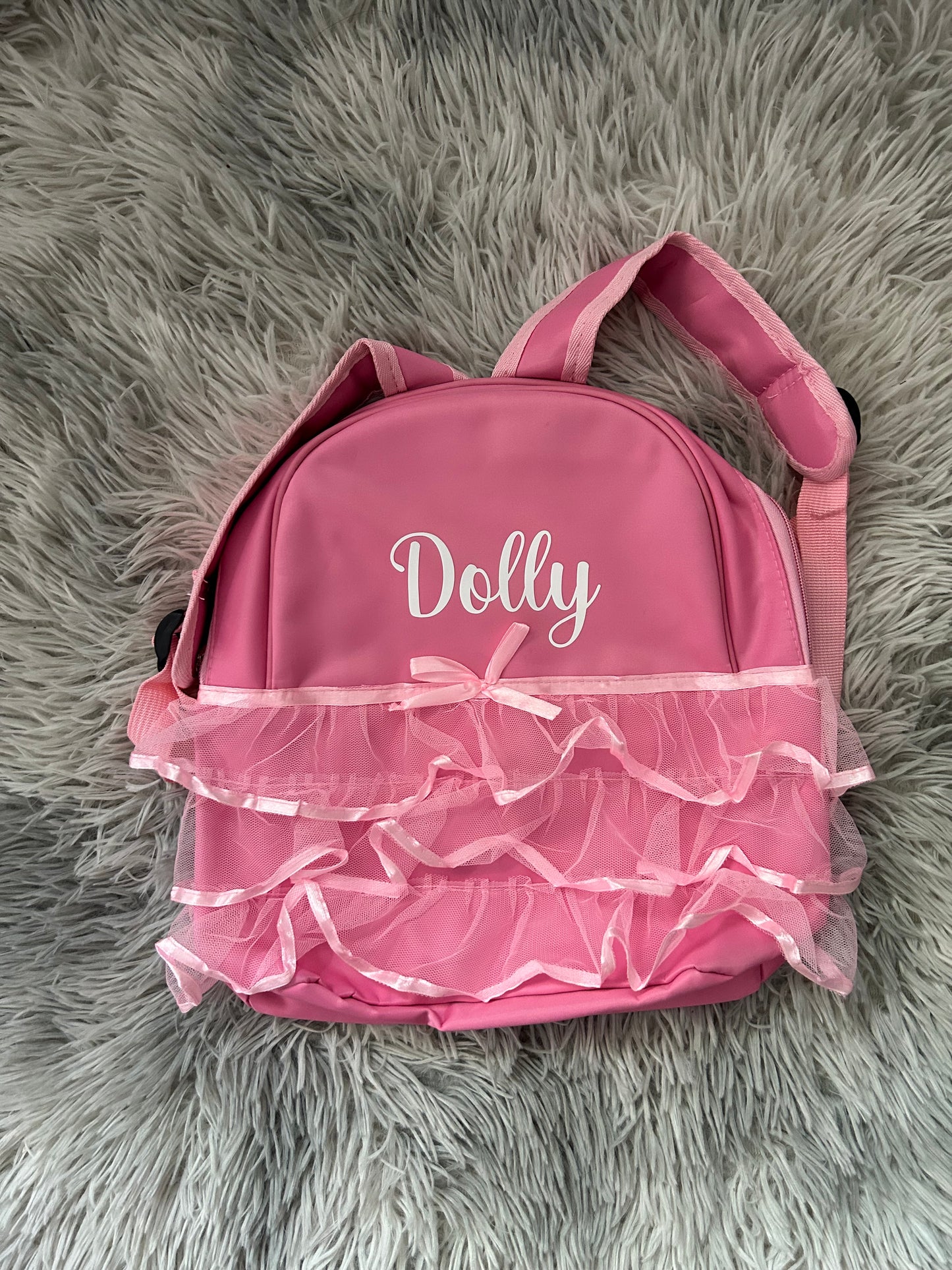 Personalised Ballerina Backpack