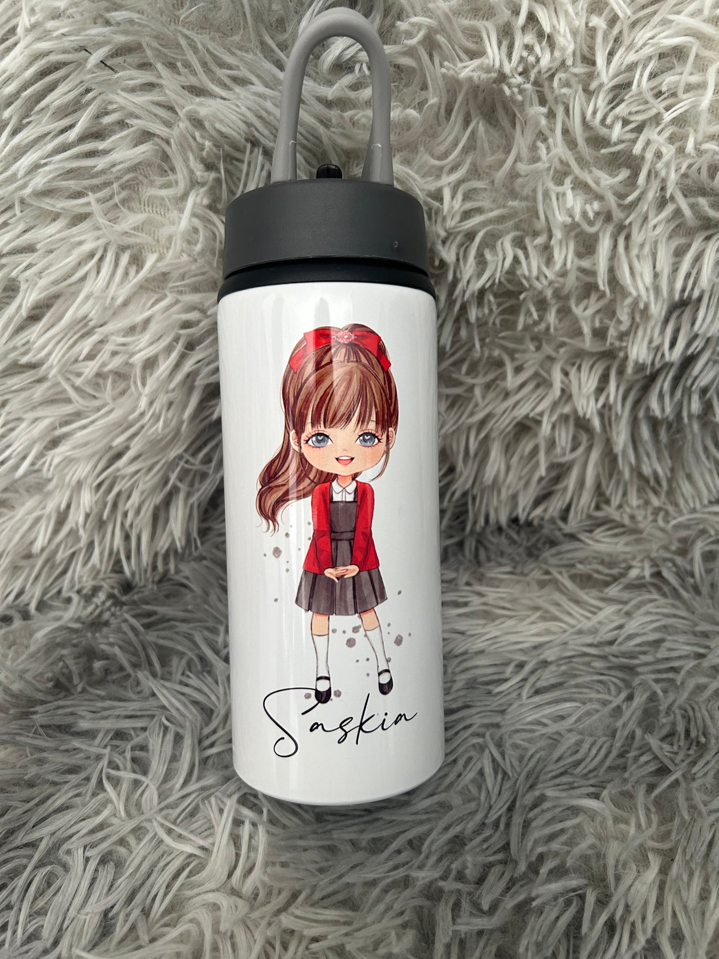 Girls Uniform Water Bottle NEW