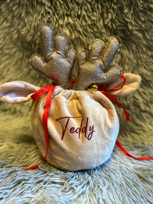 Reindeer Treat Bags Extra Large