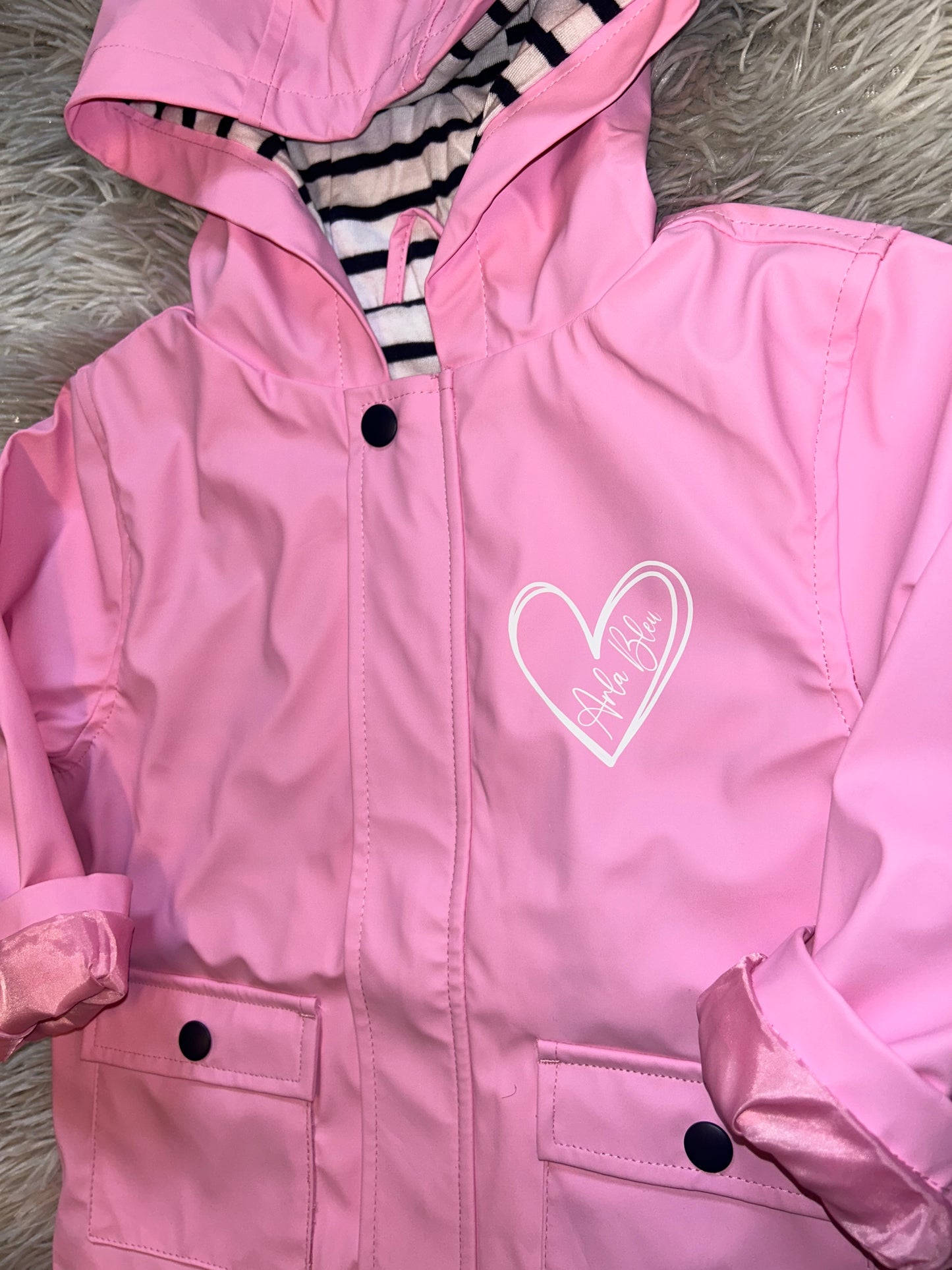 Toddler personalised raincoat