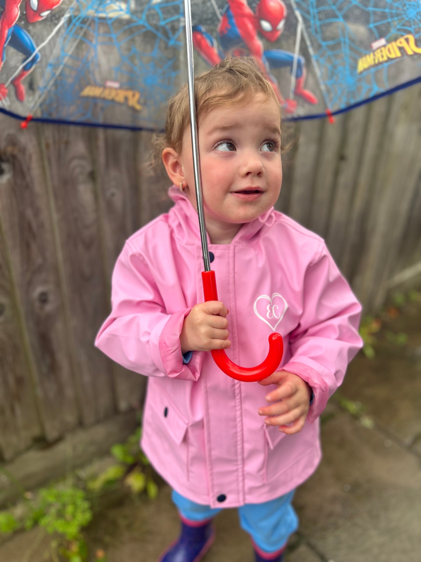 Toddler personalised raincoat