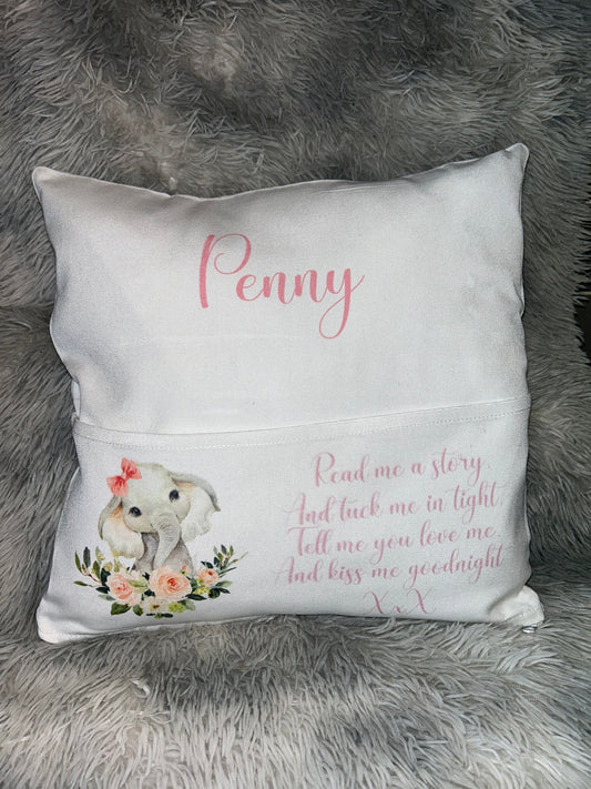 Bedtime Book Personalised Cushions