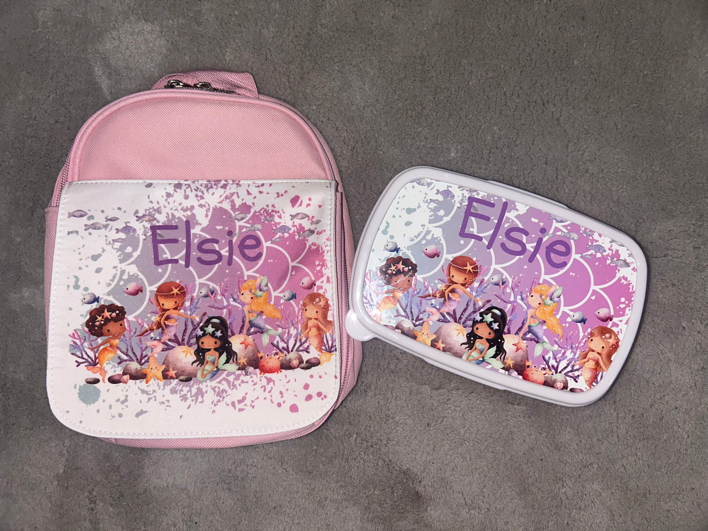 Mermaid Personalised Lunch Bag