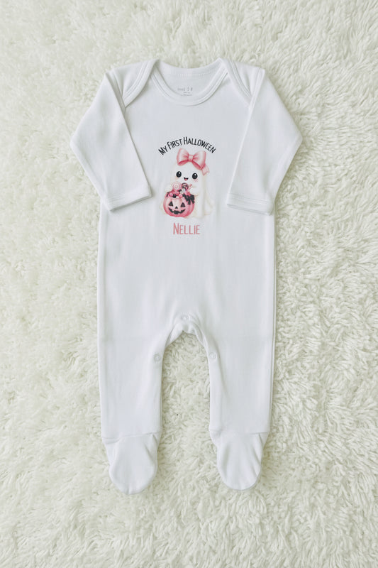 My First Halloween Ghostie Sleepsuit