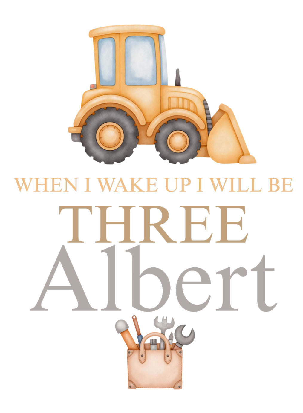 When I Wake Up Car Pyjamas