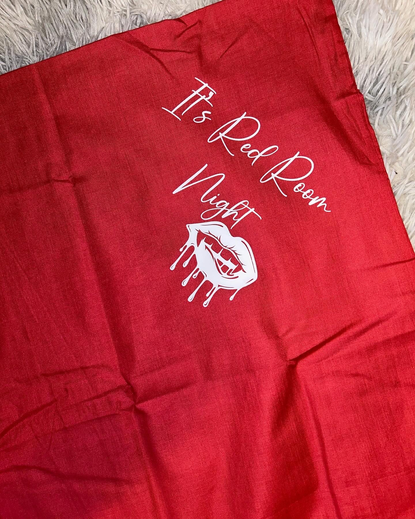 Red Room Night Pillowcase