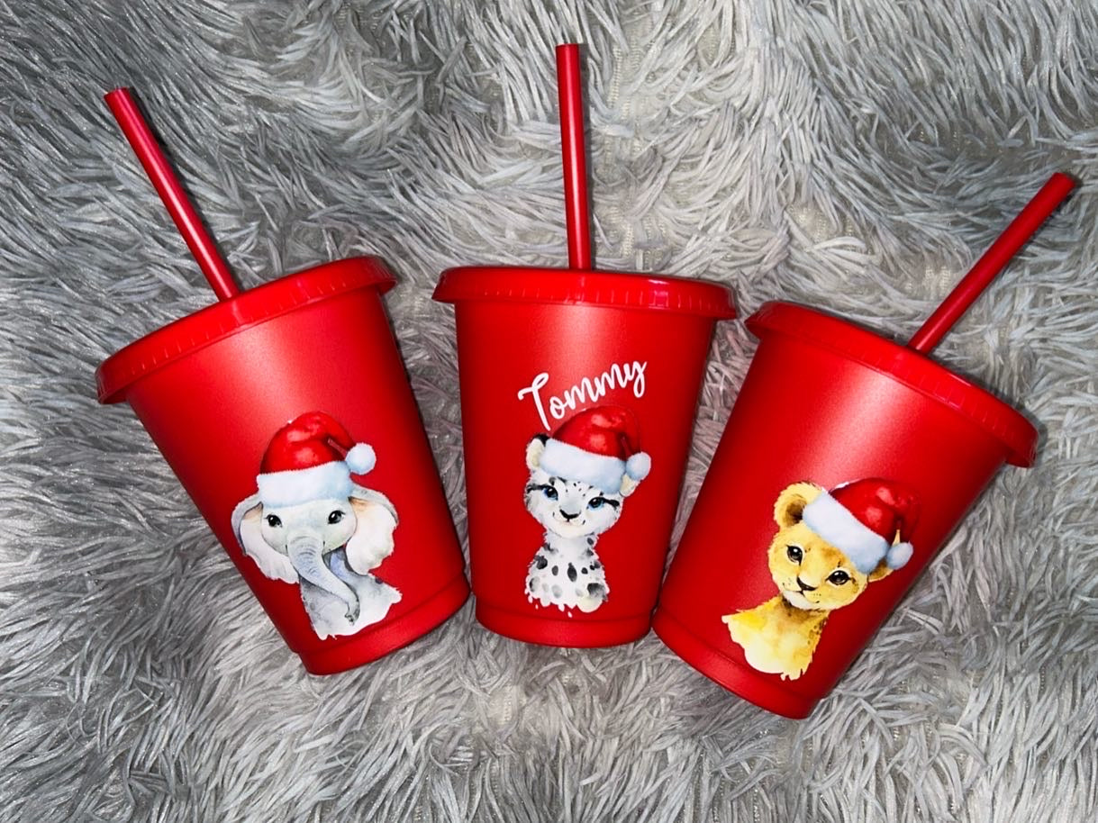 Christmas Safari Cold Cups