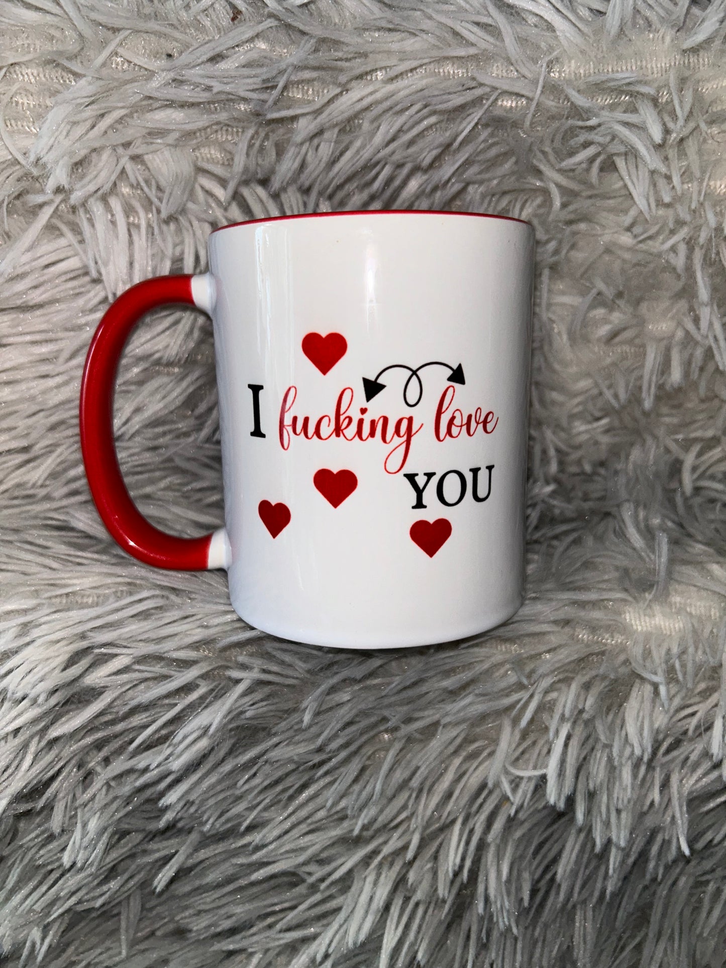 I F**kig love you Valentine’s Day Mug