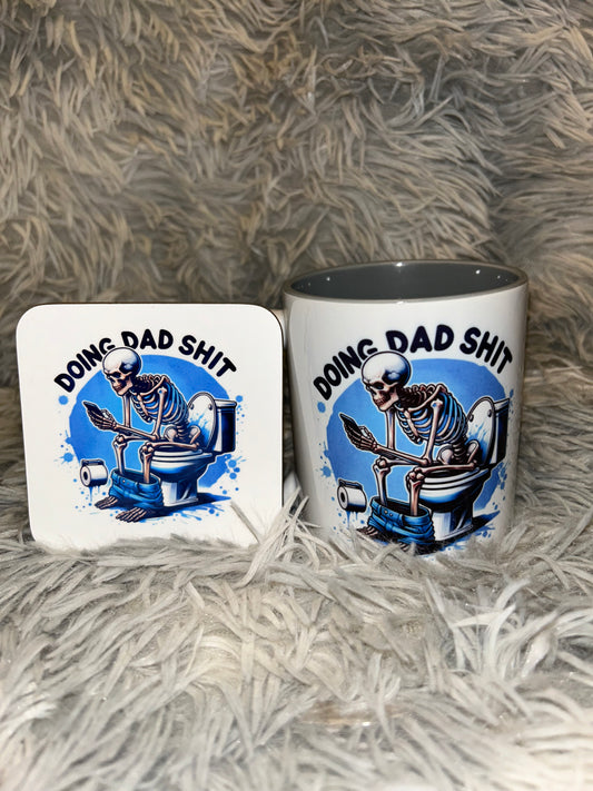 Doing Dad Shit Mug Set