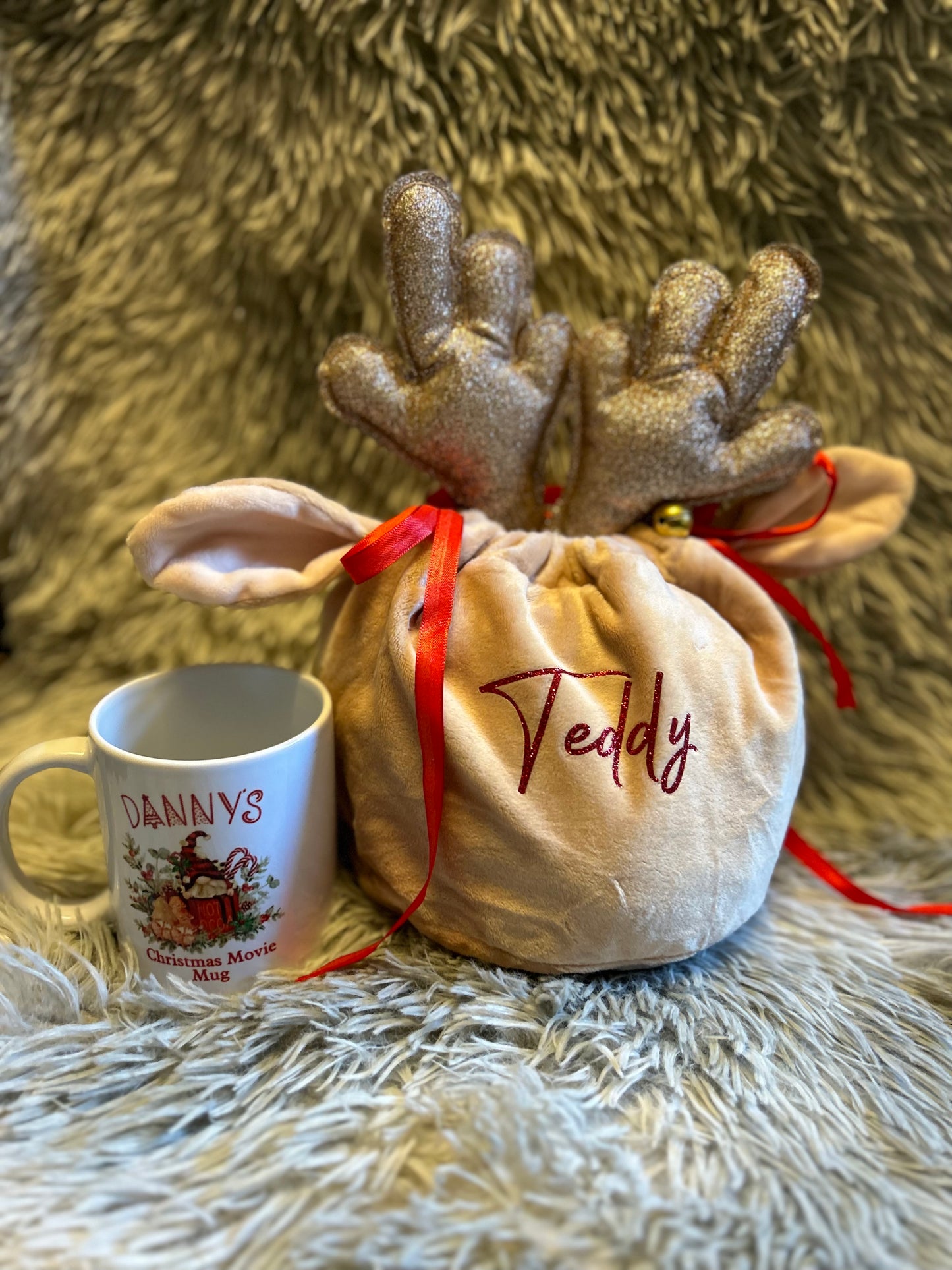 Reindeer Treat Bags Extra Large