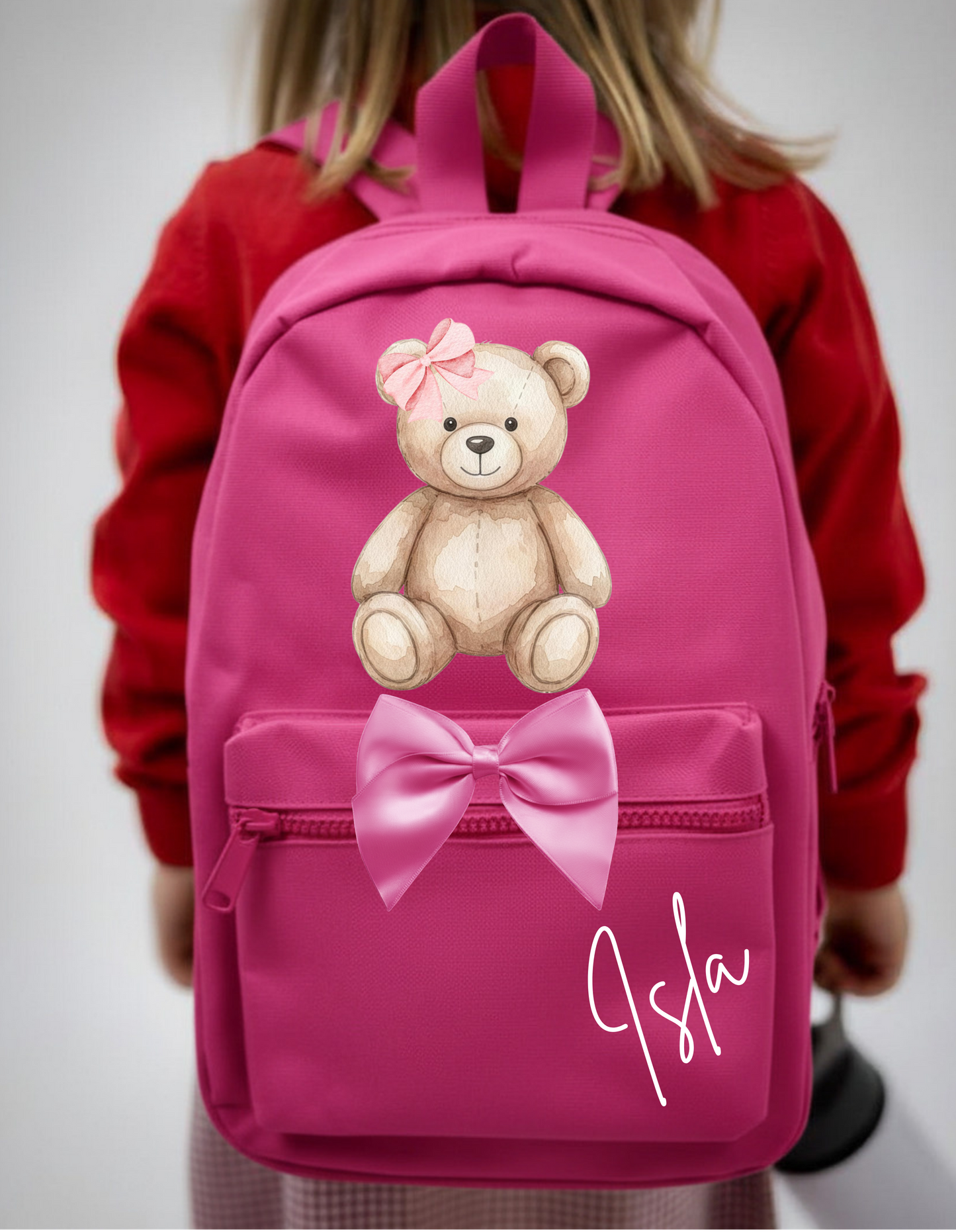 Personalised Teddy Mini Backpack