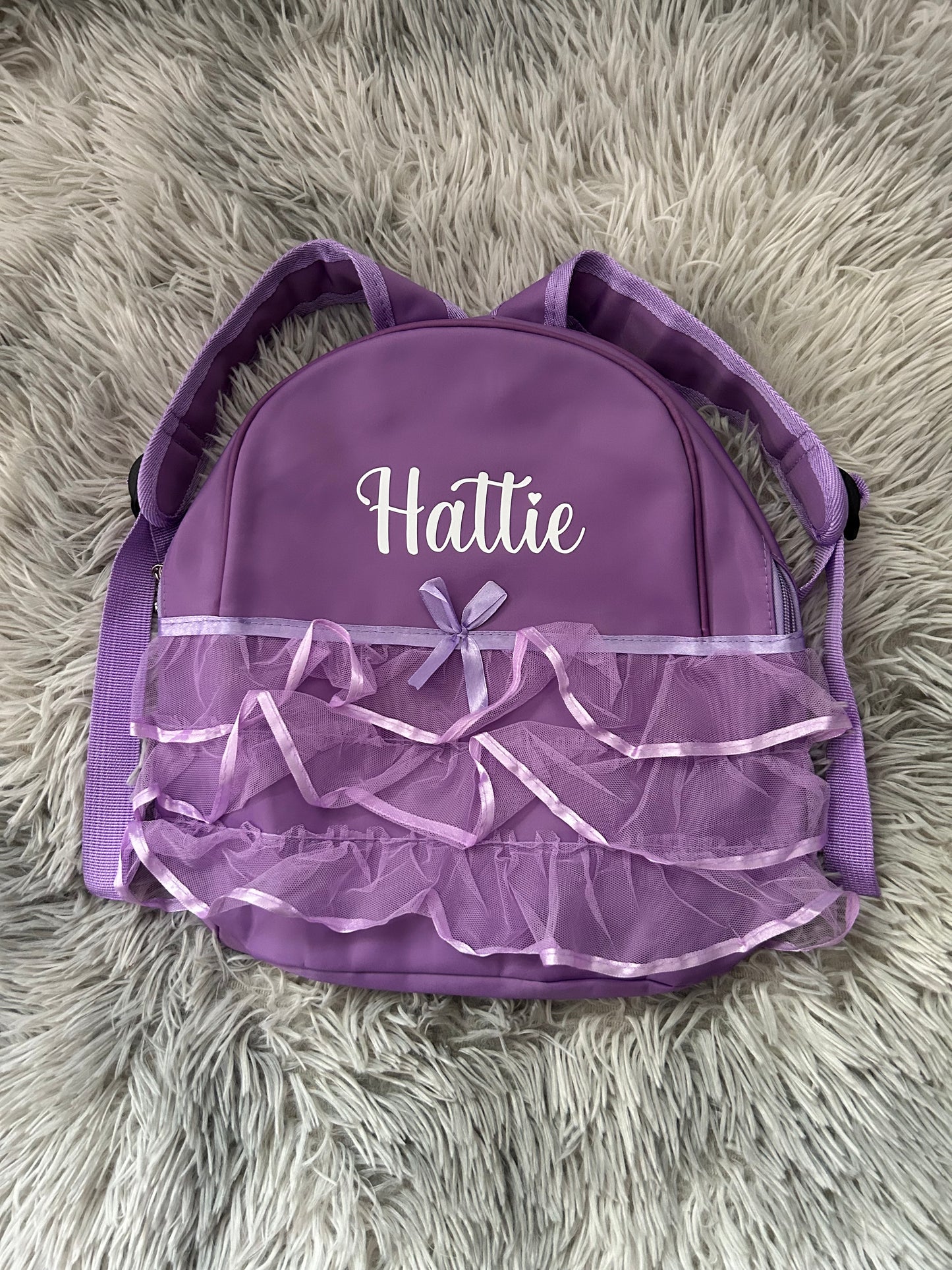 Personalised Ballerina Backpack