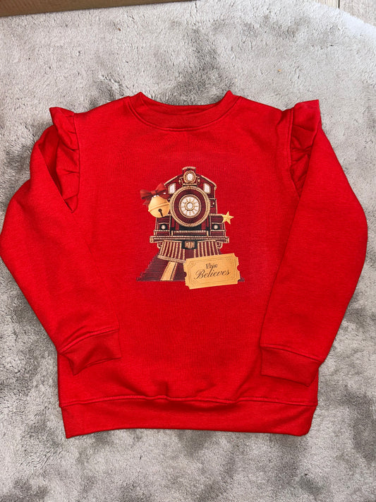 Christmas Train Sweatshirt