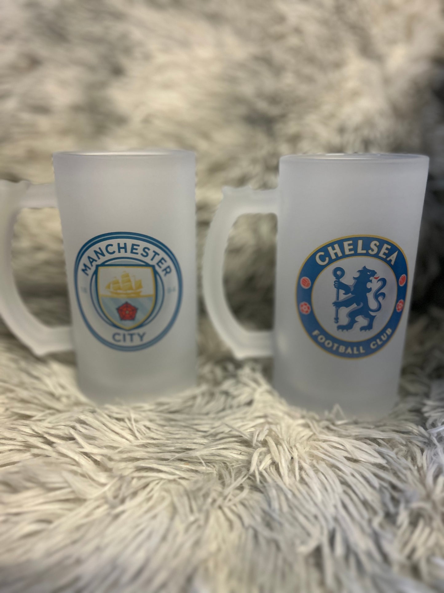 Football Club Frosted Tankard