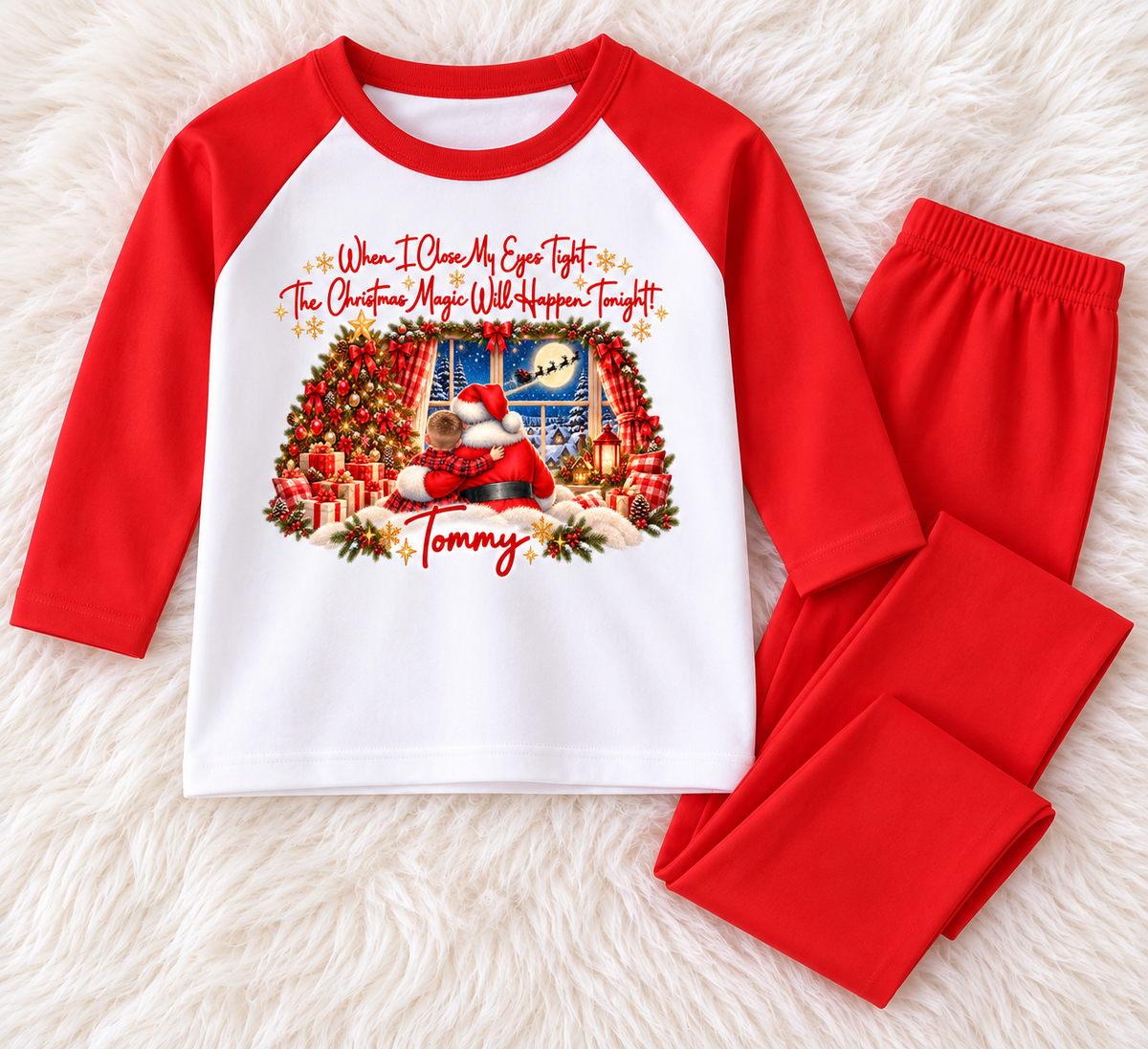 Personalised Christmas Magic  Pyjamas