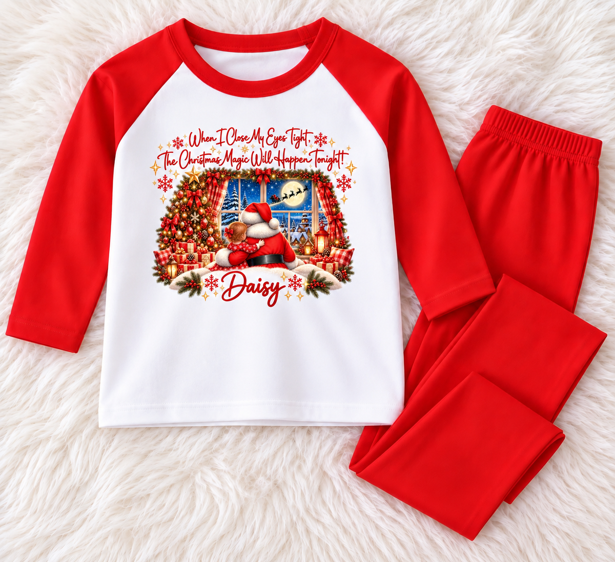 Personalised Christmas Magic  Pyjamas