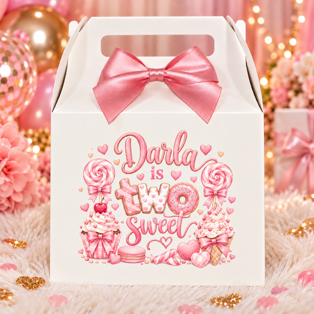 Personalised Birthday Treat Boxes | Kids Party Favour Boxes | Any Age & Theme