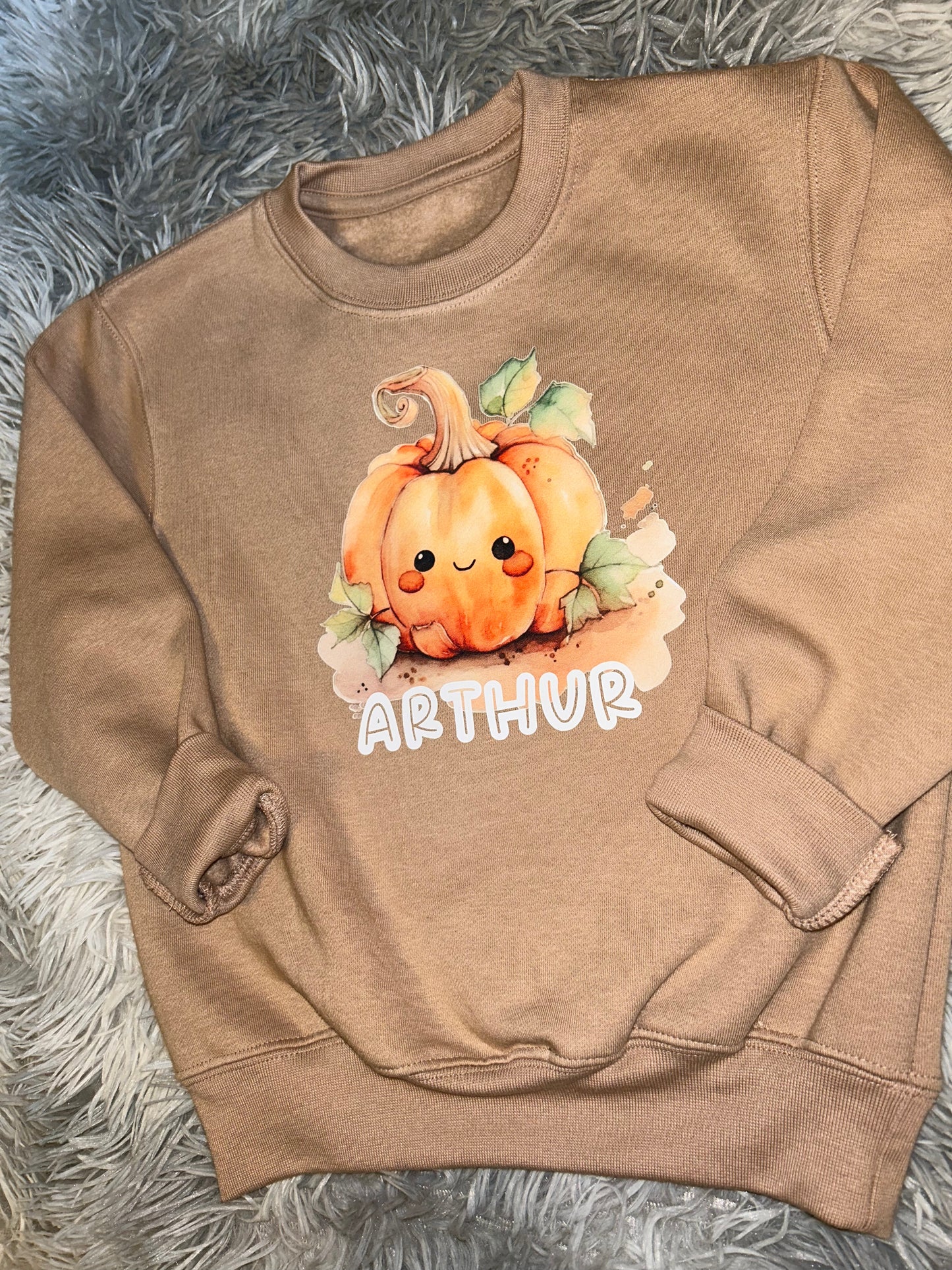 Pumpkin Halloween Personalised Sweatshirt