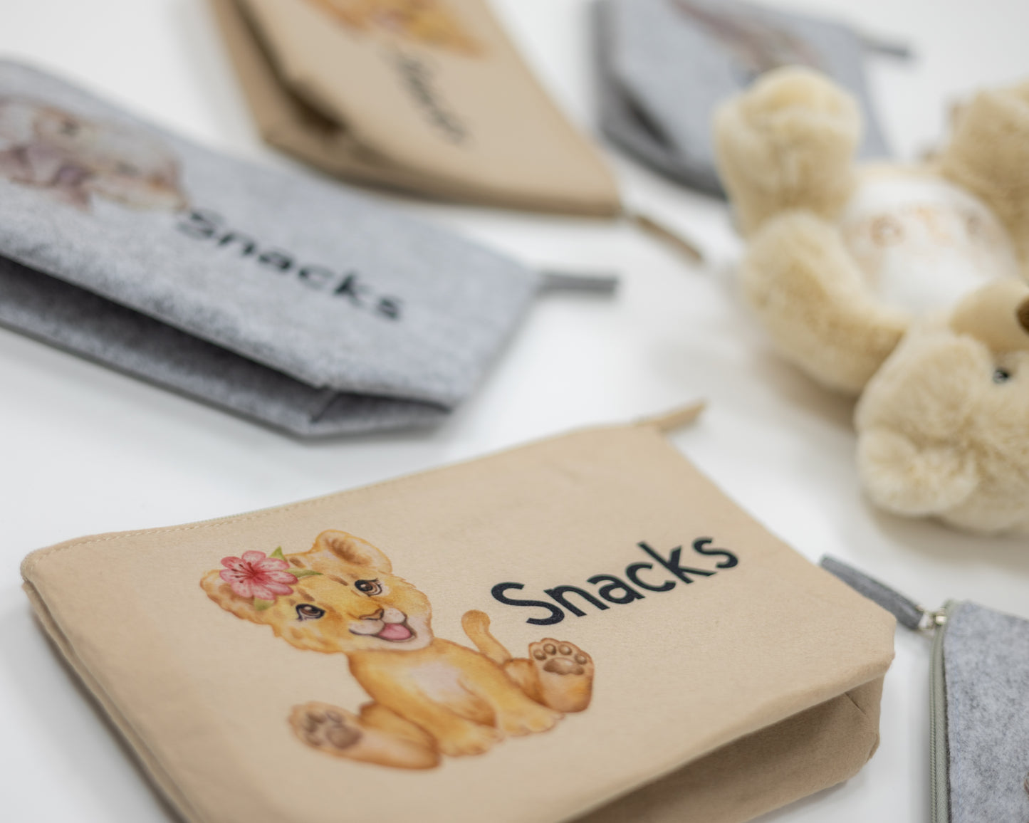 Nappy/Snack Personalised Bag Organiser Pouches