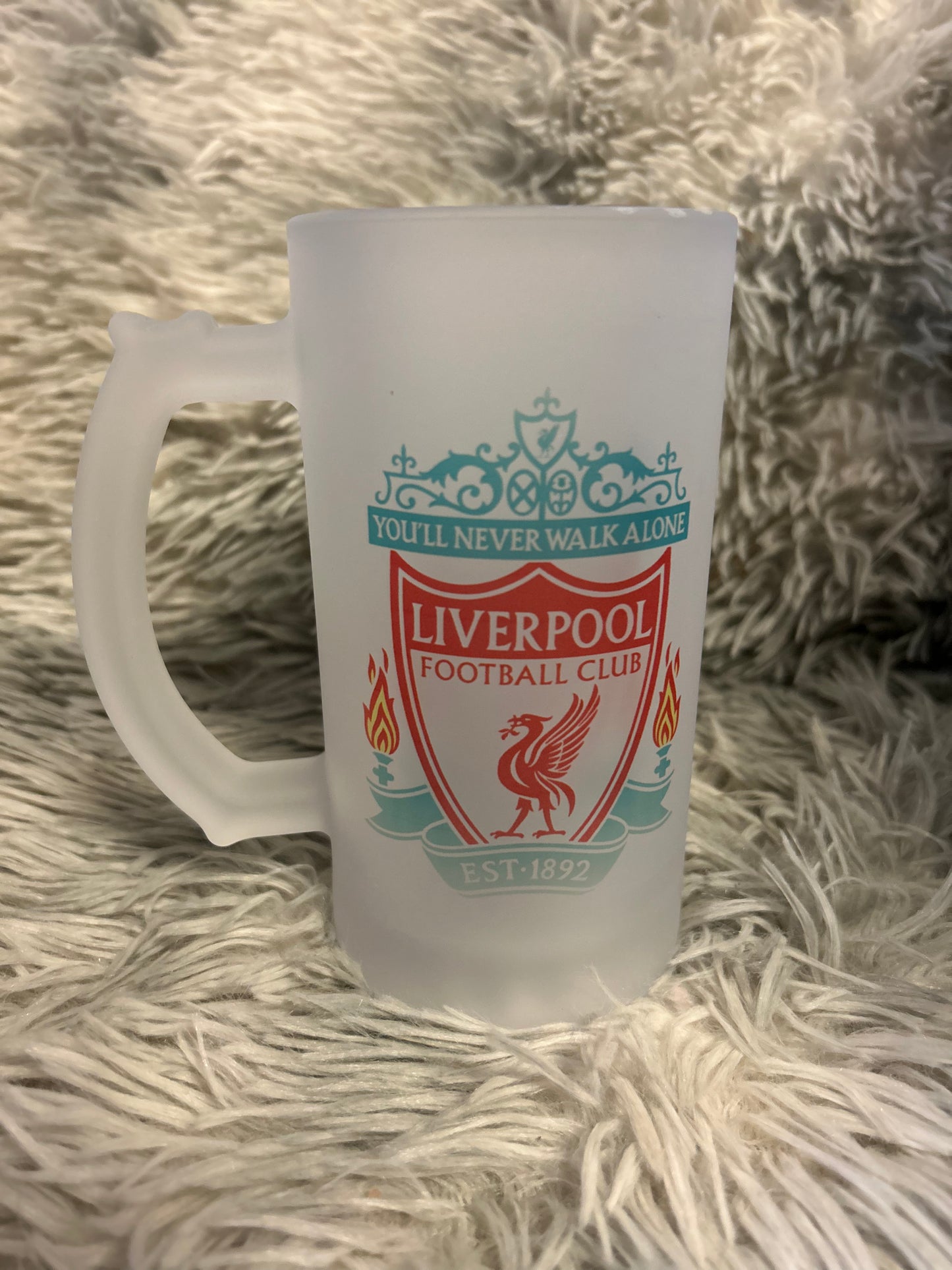 Football Club Frosted Tankard