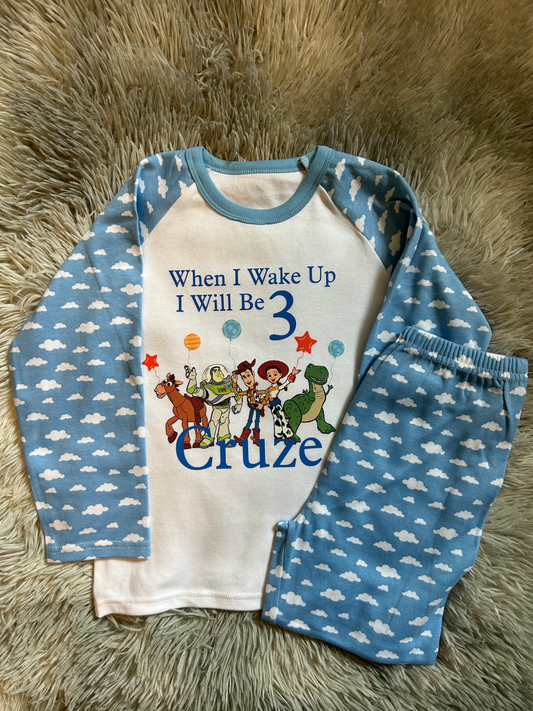 When I Wake Up Toy Friends Pyjamas