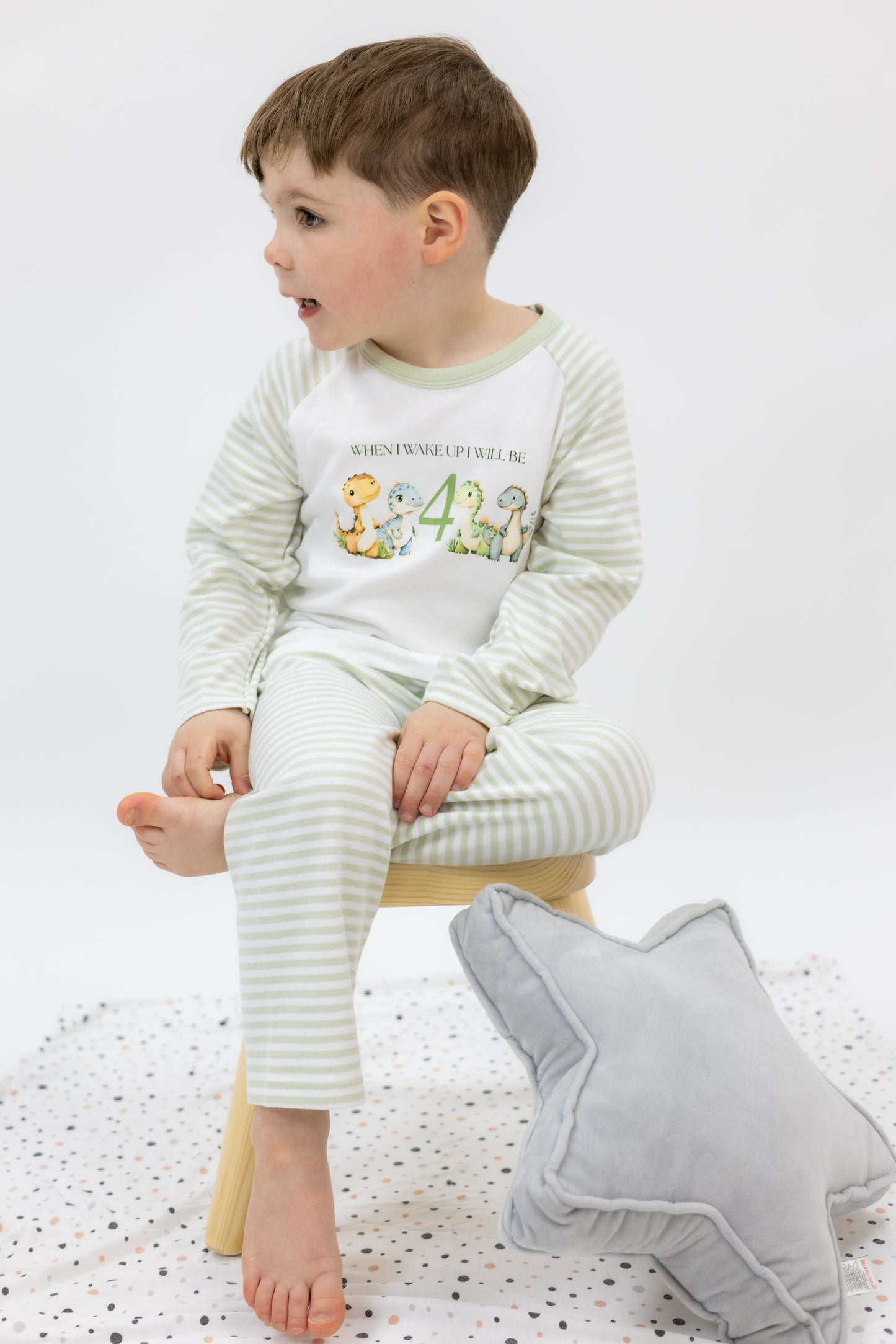 When I Wake Up Dino Pyjamas