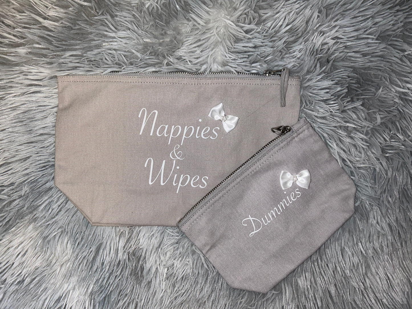 Nappy, Wipes and Dummy Pouches