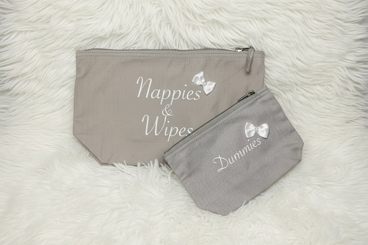 Nappy, Wipes and Dummy Pouches