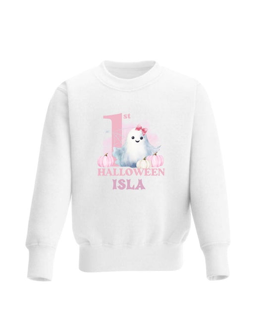 First Halloween Personalised Sweatshirt