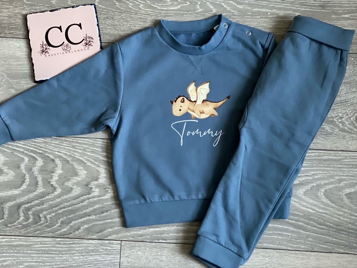 Personalised Children’s Dragon Tracksuit