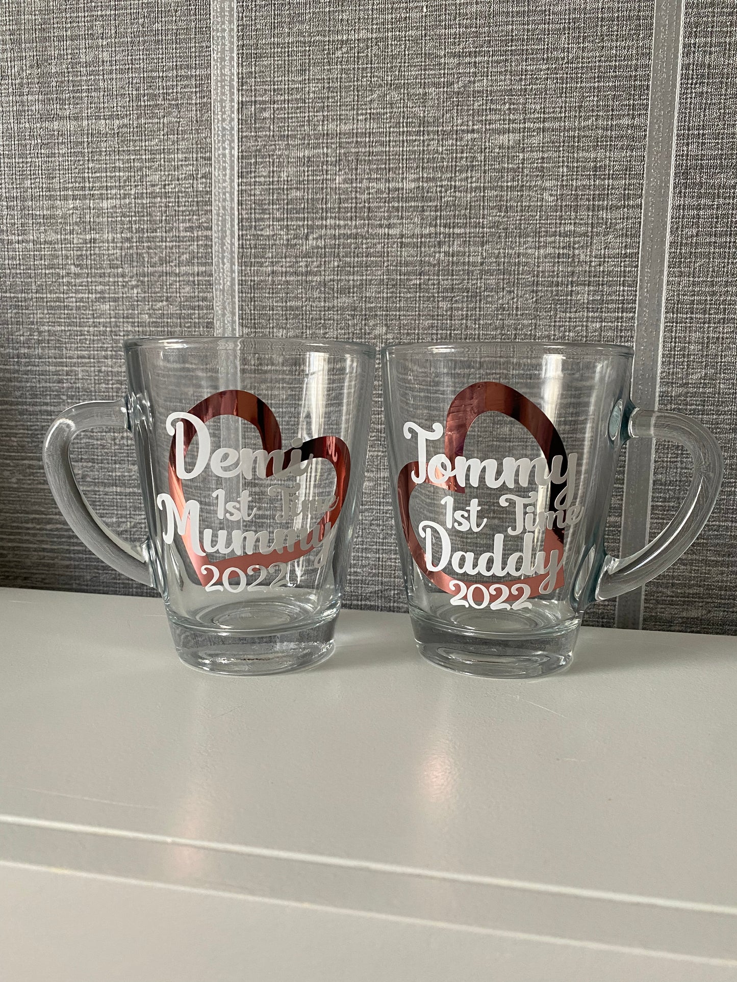 New Mummy And Daddy Mug Set