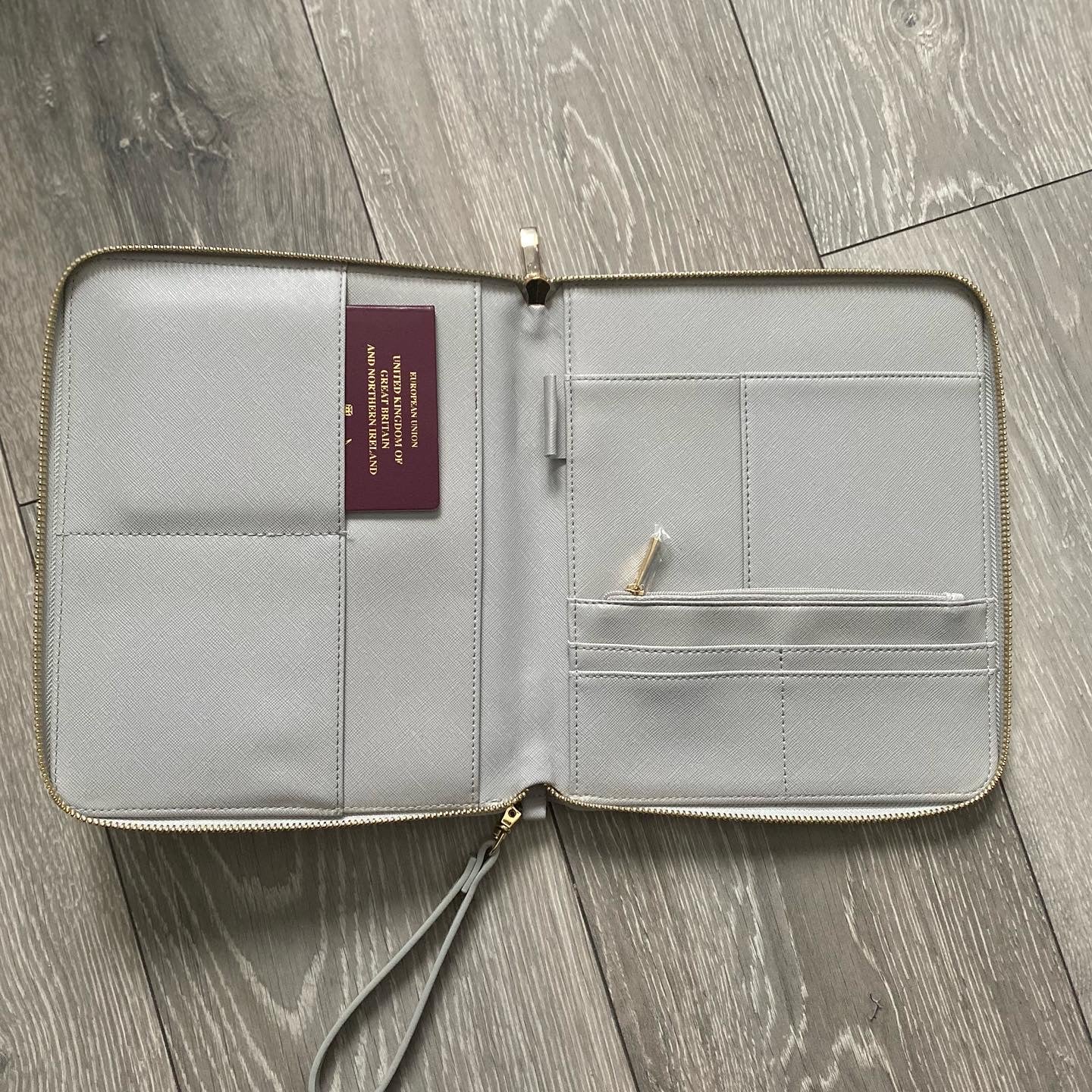 Luxury PU Leather Travel Organiser