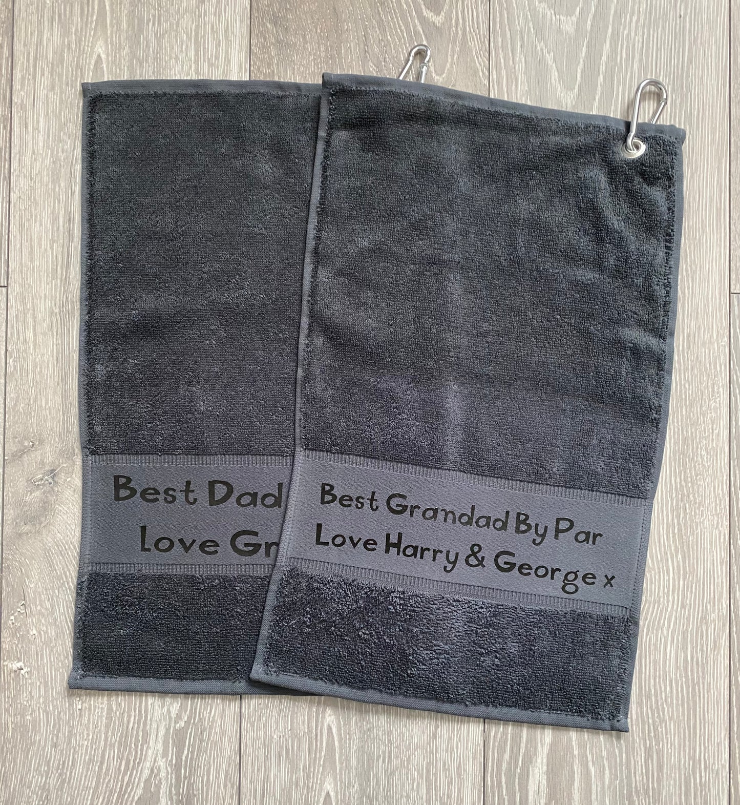 Personalised Golf Towels