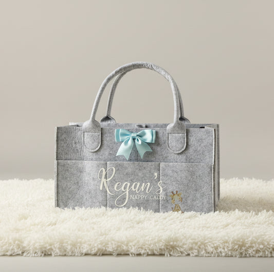 Personalised Nappy Caddy/Organiser