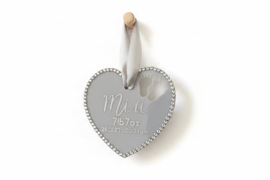 Birth Information Hanging Plaque Keepsake